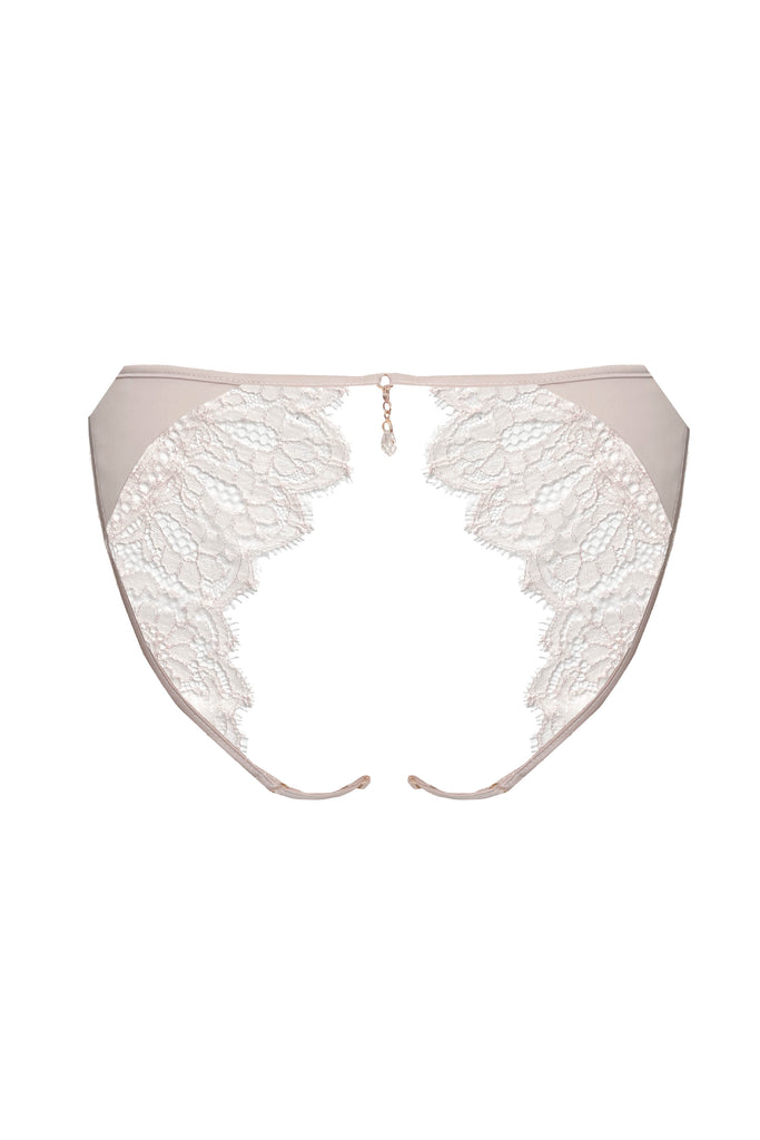 itRosalia luxury erotic sexy open knicker with open lace back in sheer lace 