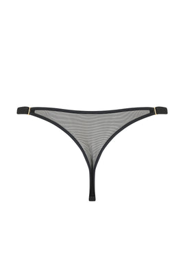 Back of Babooshka designer mesh thong 