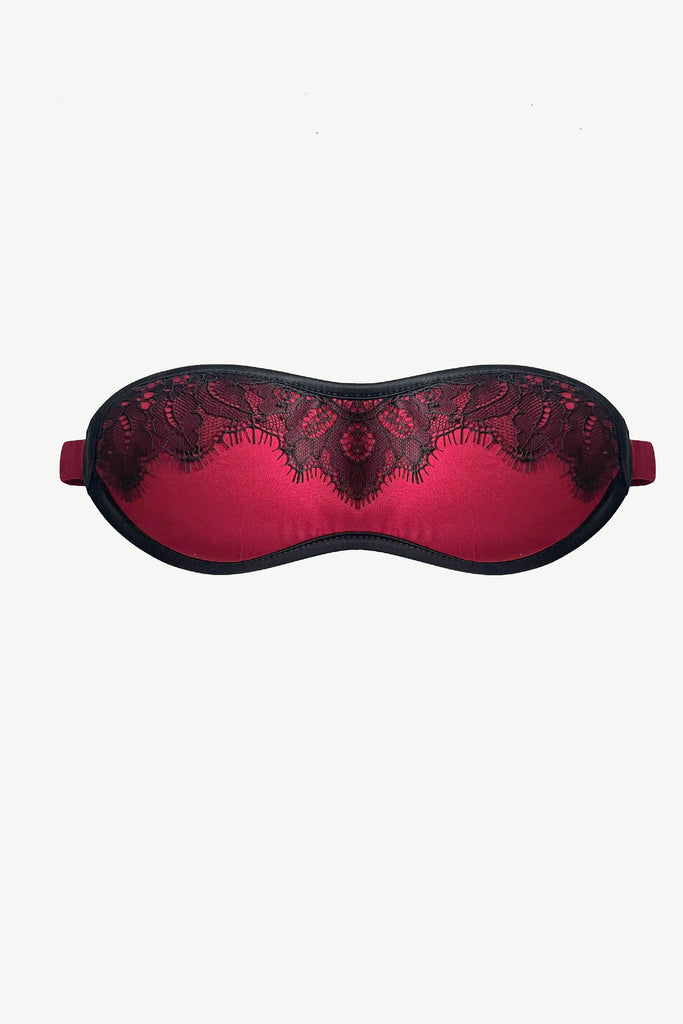  Odette Luxury  Silk Eye Mask by Tatu Couture 