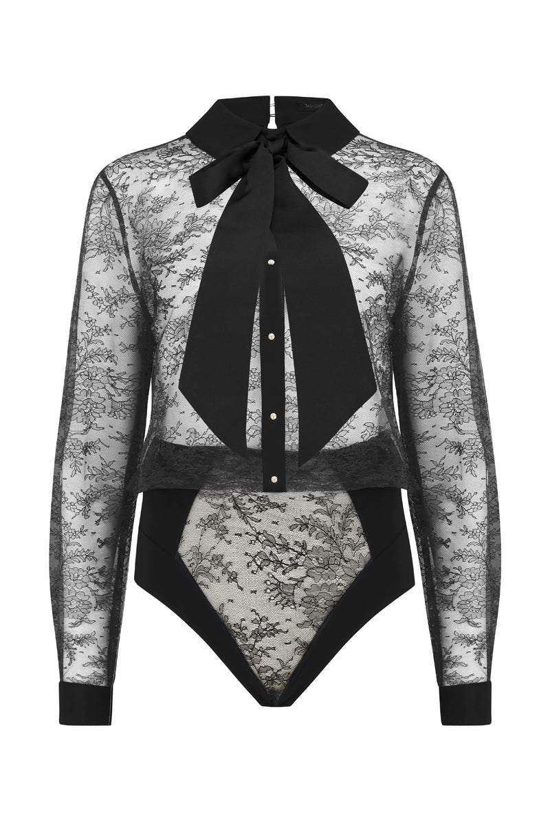 MELANIA BODYSUIT - BLACK